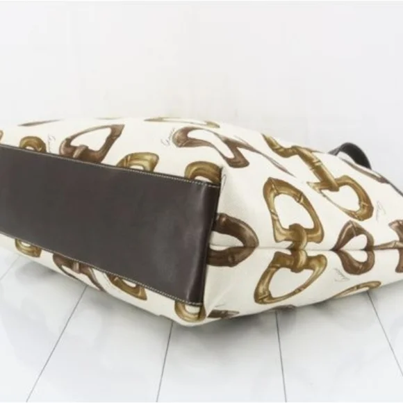 Authentic Gucci Canvas Tote Bag - Picture 5 of 13